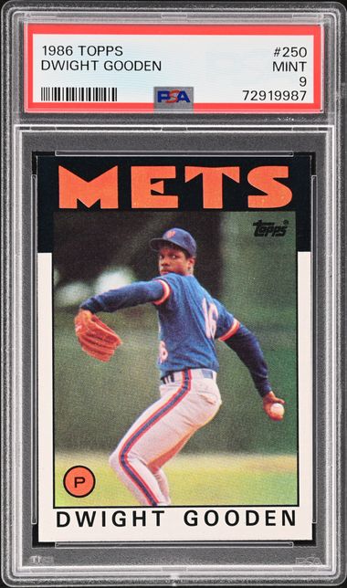 Topps 1986 in 2023  Baseball cards, Dwight gooden, Baseball