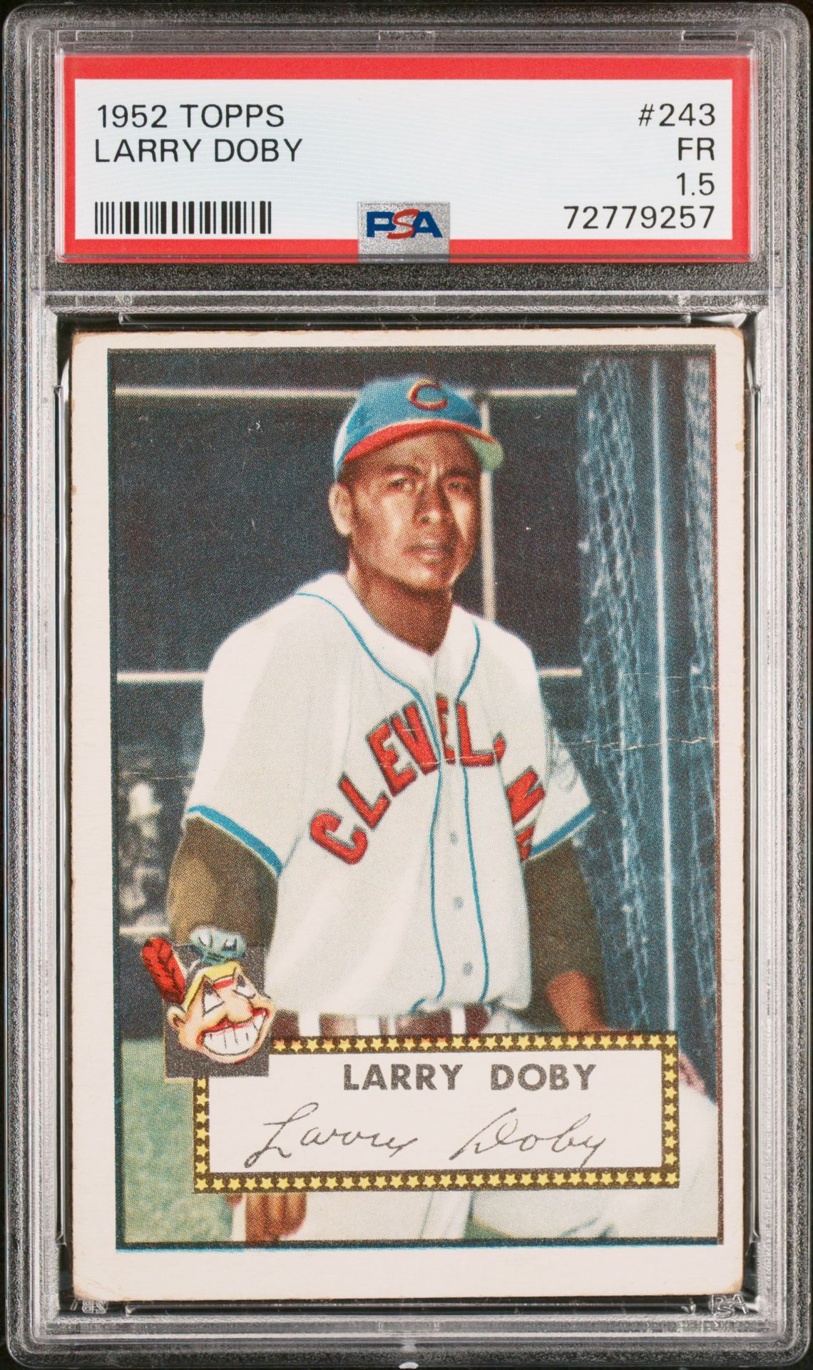 1952 Topps TOPPS #243 Larry Doby front