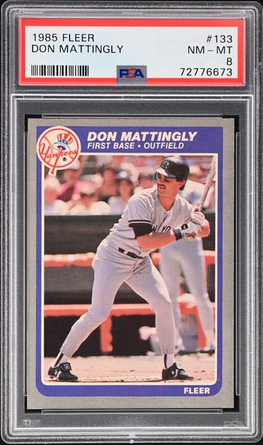 1985 Fleer #133 Don Mattingly Value - Baseball