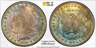 1884-O $1 MS65