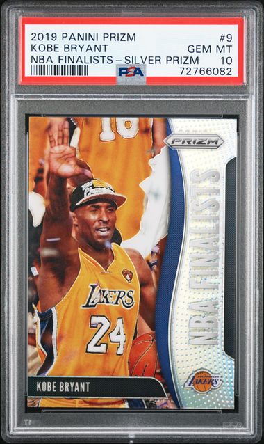 2019-20 Panini Prizm NBA Finalists Silver Prizm #9 Kobe Bryant