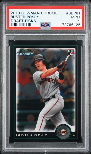 Posey, Buster 2010 Bowman Gold Rookie