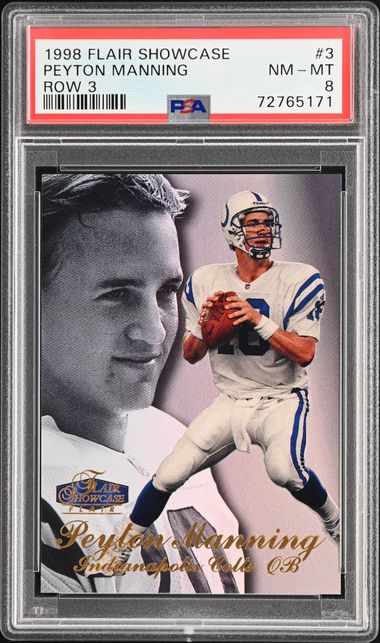 Peyton Manning 1998 Fleer Rookie Card