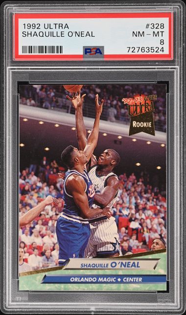 Sold at Auction: (NM-MT) 1992-93 Classic Draft Picks Shaquille O'Neal  Rookie #1 Basketball Card - HOF