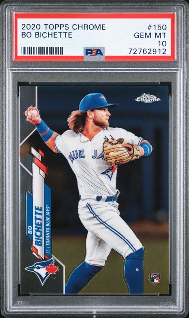 I just picked up the Bo Bichette Topps Update Rookie SSP PSA 10 to