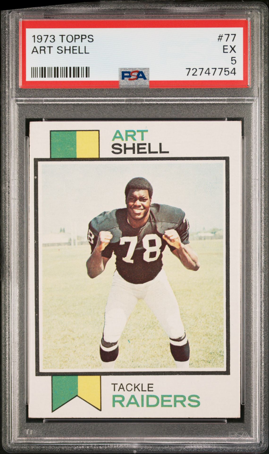 1973 Topps TOPPS #77 Art Shell front