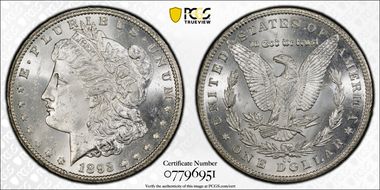 1893-CC $1 MS63