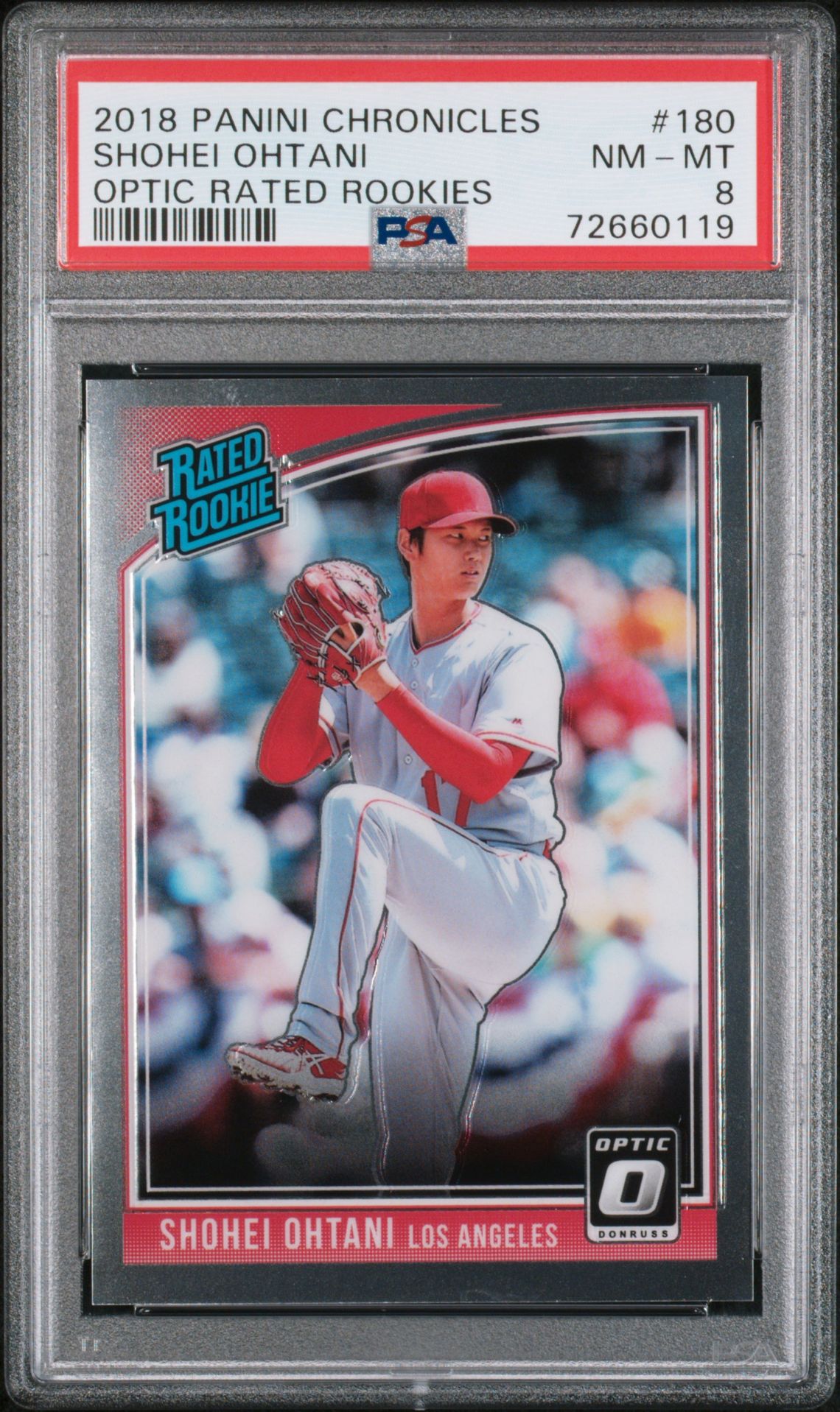 2018 Panini #180 Shohei Ohtani front