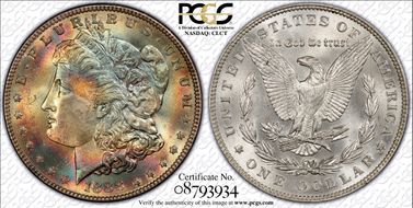 1888 $1 MS65