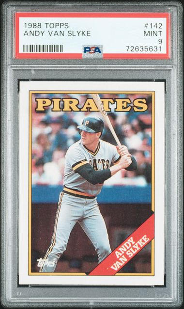 1988 Topps TOPPS #142 Andy Van Slyke front