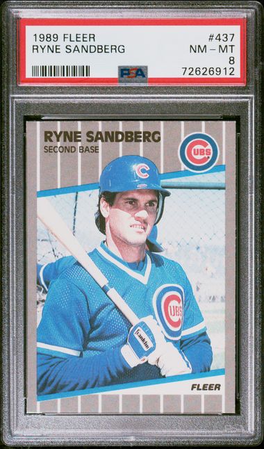 Fleer Ryne Sandberg front
