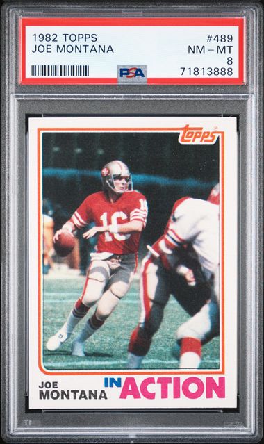 1982 Topps Joe Montana All-Pro #488 Football Card San F