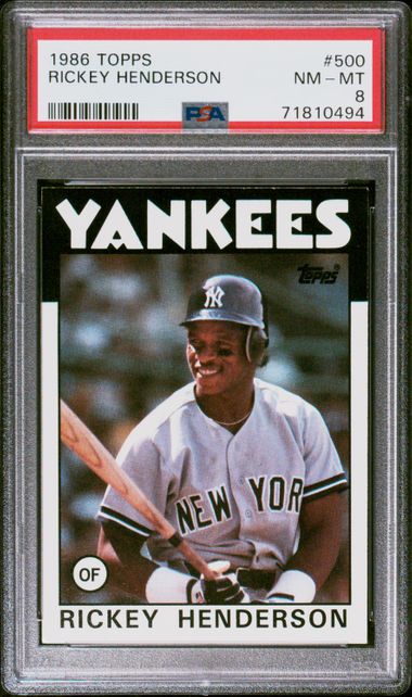 1987 Topps Rickey Henderson