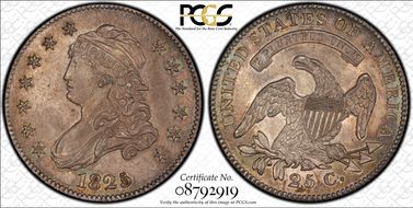 1825/4/(2) 25C B-2 MS65