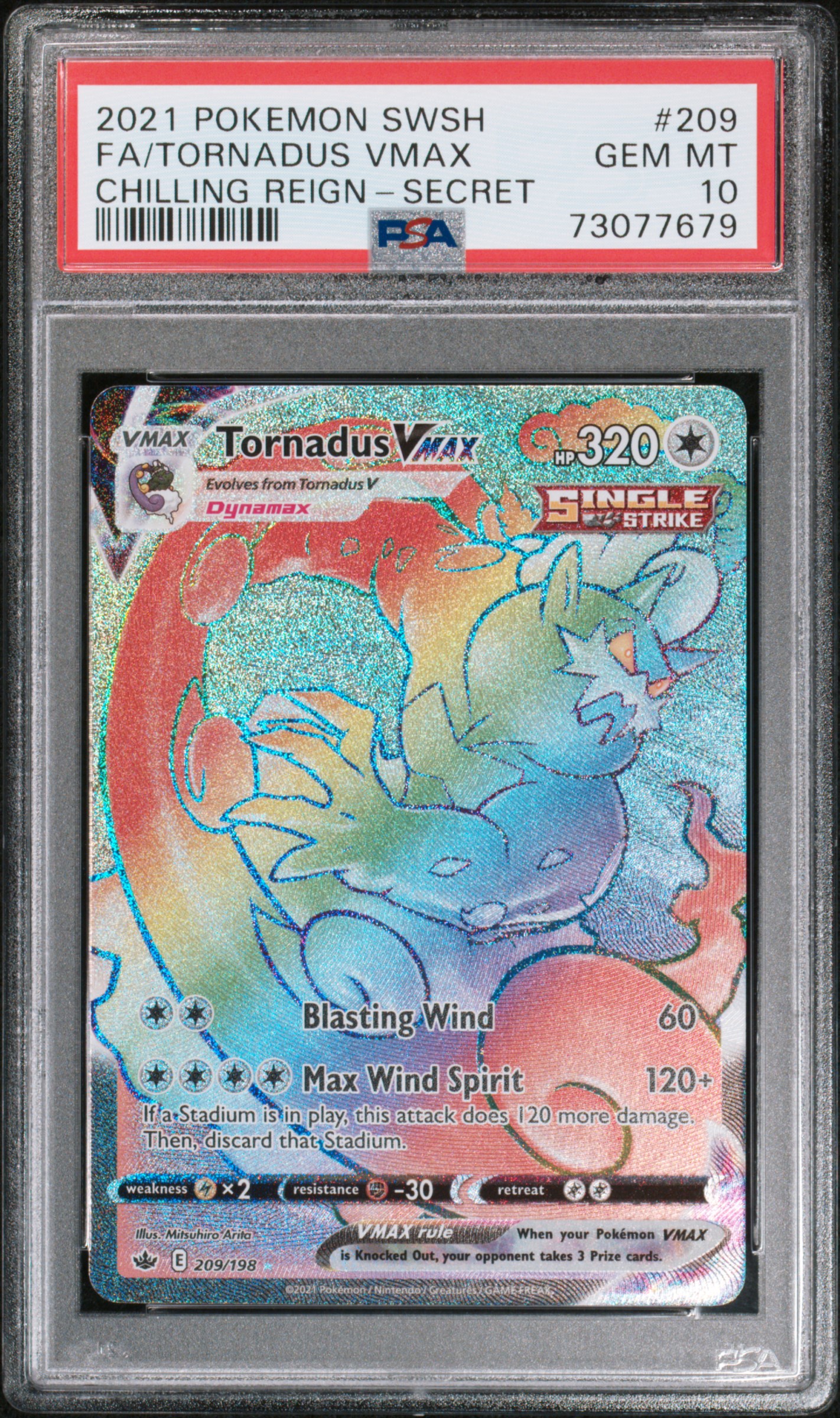 Tornadus VMAX #209