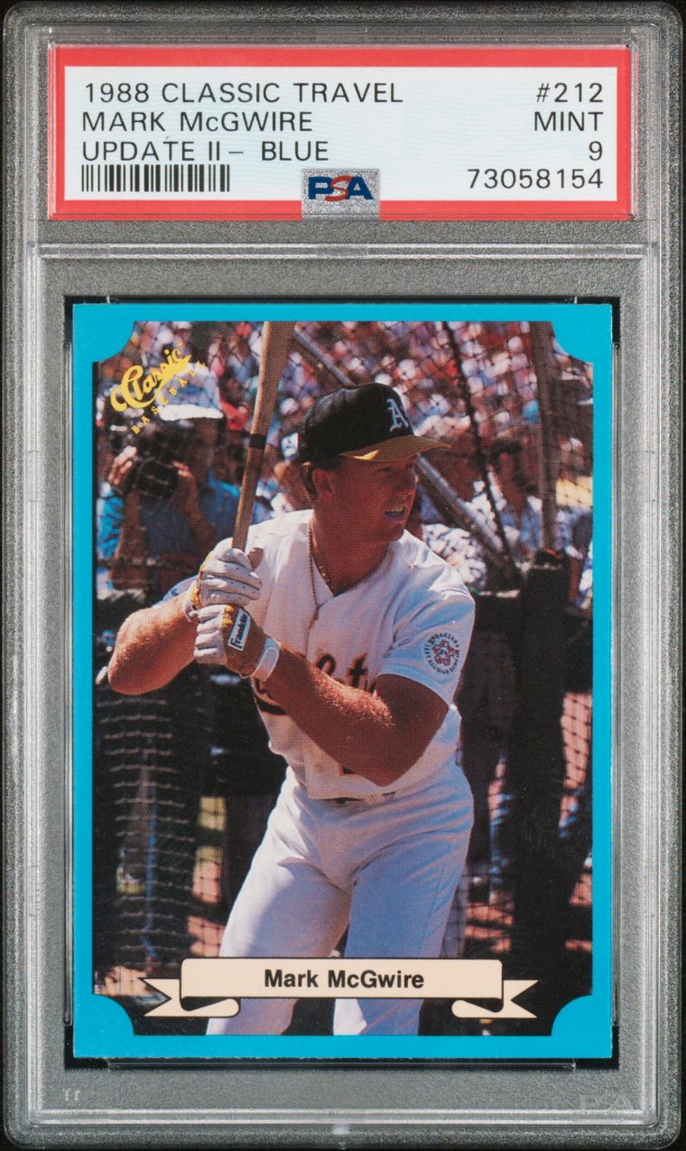 1998 Pacific Home Run History #43 Mark McGwire/70!!! - NM-MT