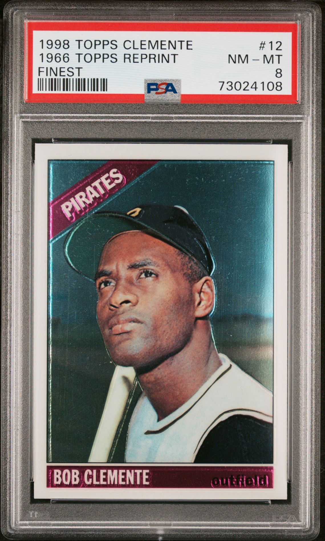 1998 Topps TOPPS CLEMENTE-FINEST #12 Roberto Clemente front