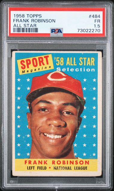 At Auction: 4 - 1966 - 73 Topps Frank Robinson Cards