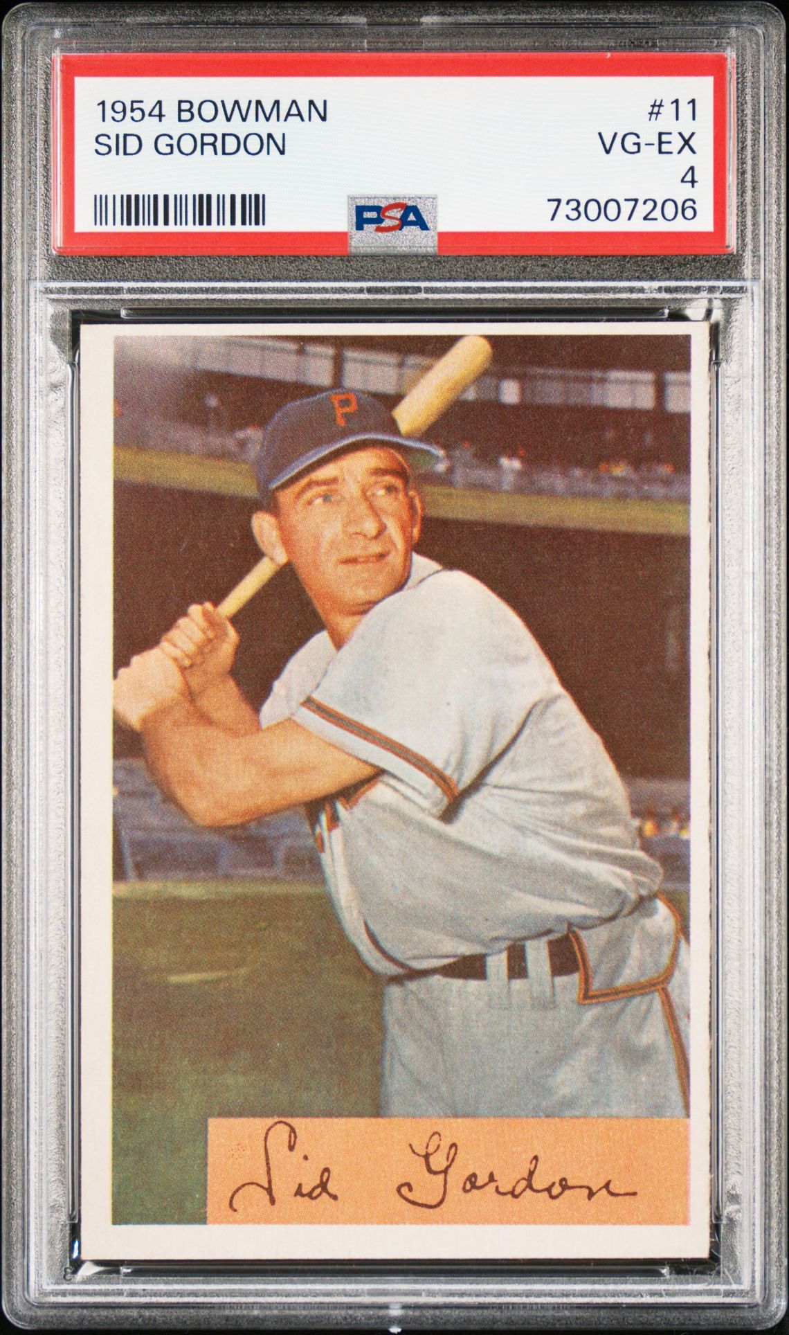 1954 Bowman BOWMAN #11 Sid Gordon front
