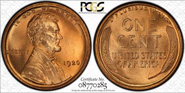 1920 1C MS66RD