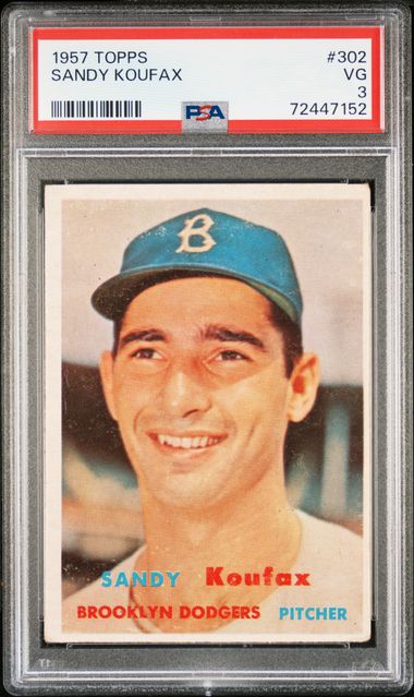 1965 Topps #300 Sandy Koufax - PSA GD 2 on Goldin Auctions