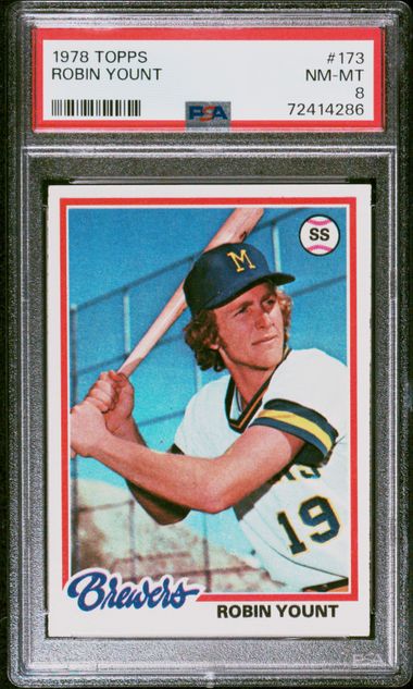 Sold at Auction: (Mint) 1975 Topps Robin Yount Rookie #223