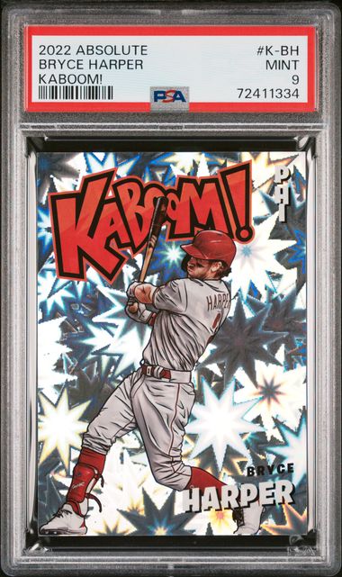 Bryce Harper 2021 Absolute Kaboom! #K9 Price Guide - Sports Card Investor