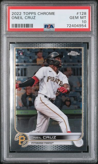 2022 Topps Topps Chrome #128 Oneil Cruz front