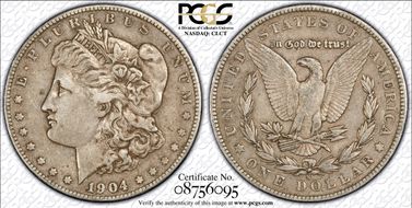 1904-S $1 VF35
