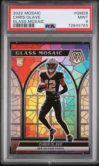 2022 Panini Prizm Chris Olave Rookie RC #310 New Orleans Saints