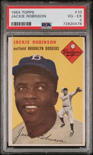 1956 Topps - Gray Back #30 Jackie Robinson for sale online