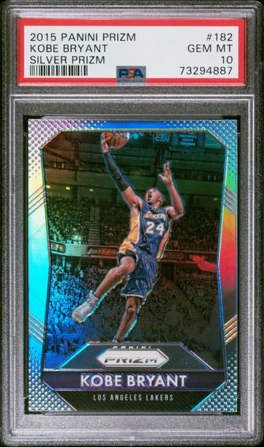 2015 Panini PANINI PRIZM Silver #182 Kobe Bryant front