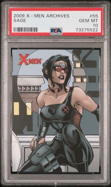 2009 Sage SAGE #55 Rittenhouse X-Men front
