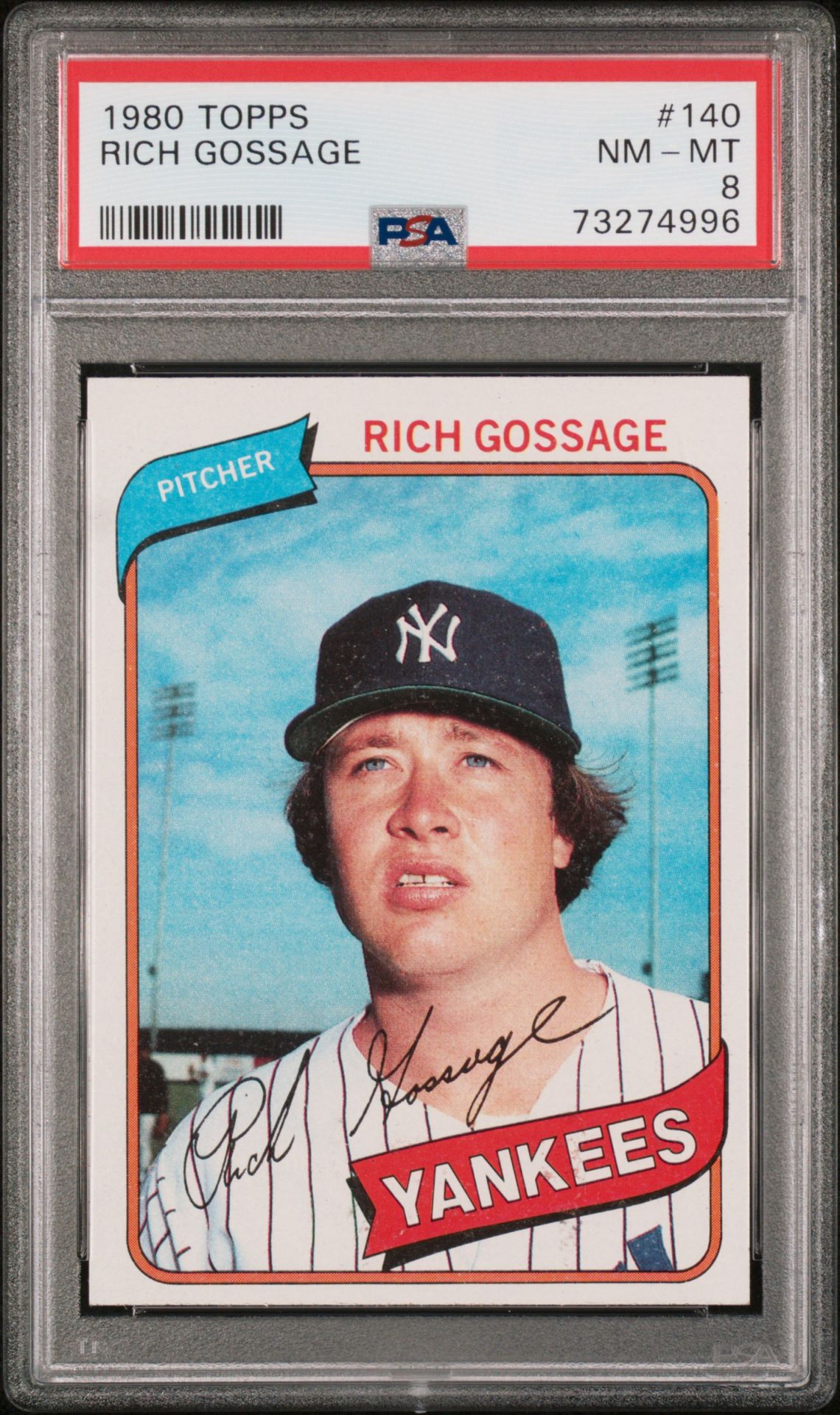 1980 Topps TOPPS #140 Rich Gossage front