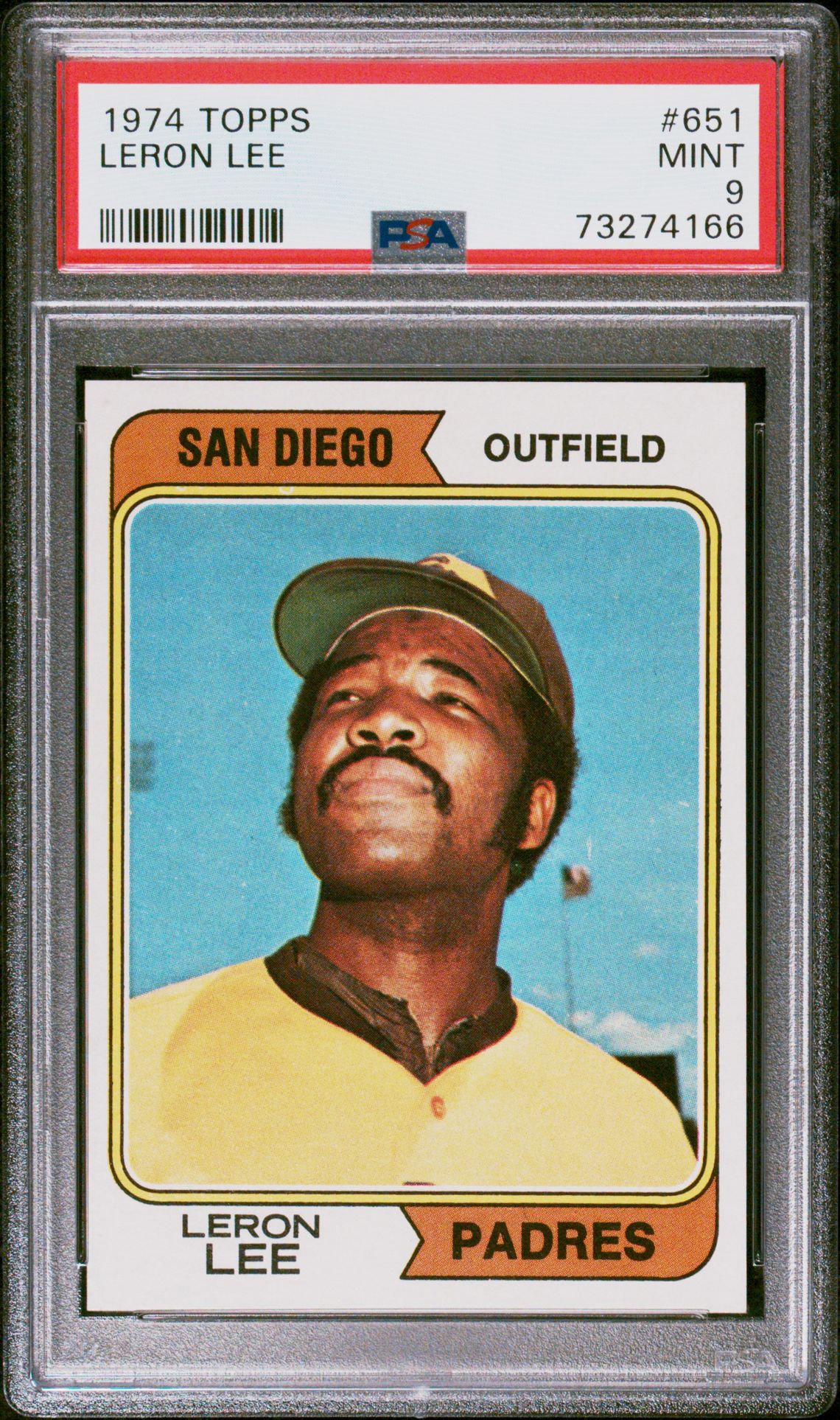 1974 Topps TOPPS #651 Leron Lee front