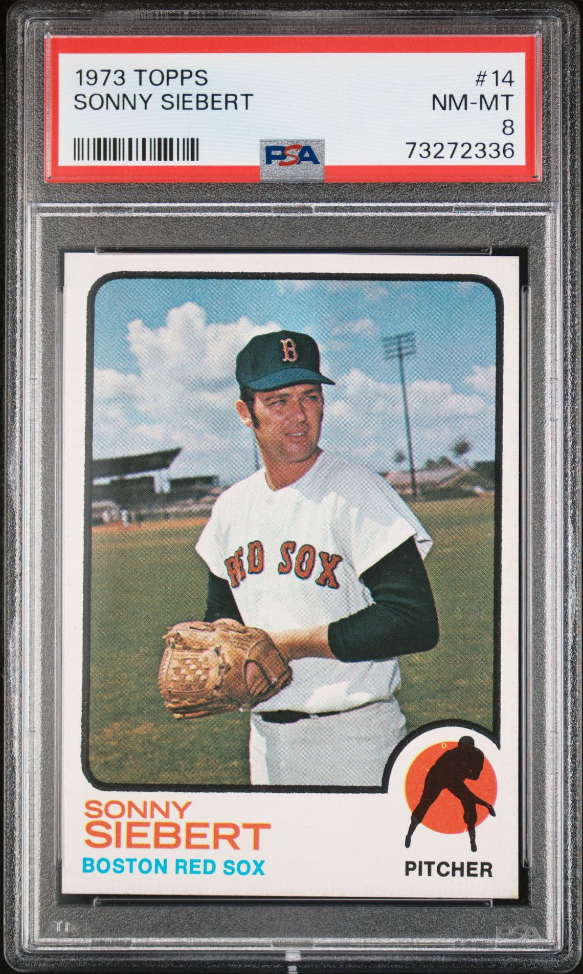 1973 Topps TOPPS #14 Sonny Siebert front