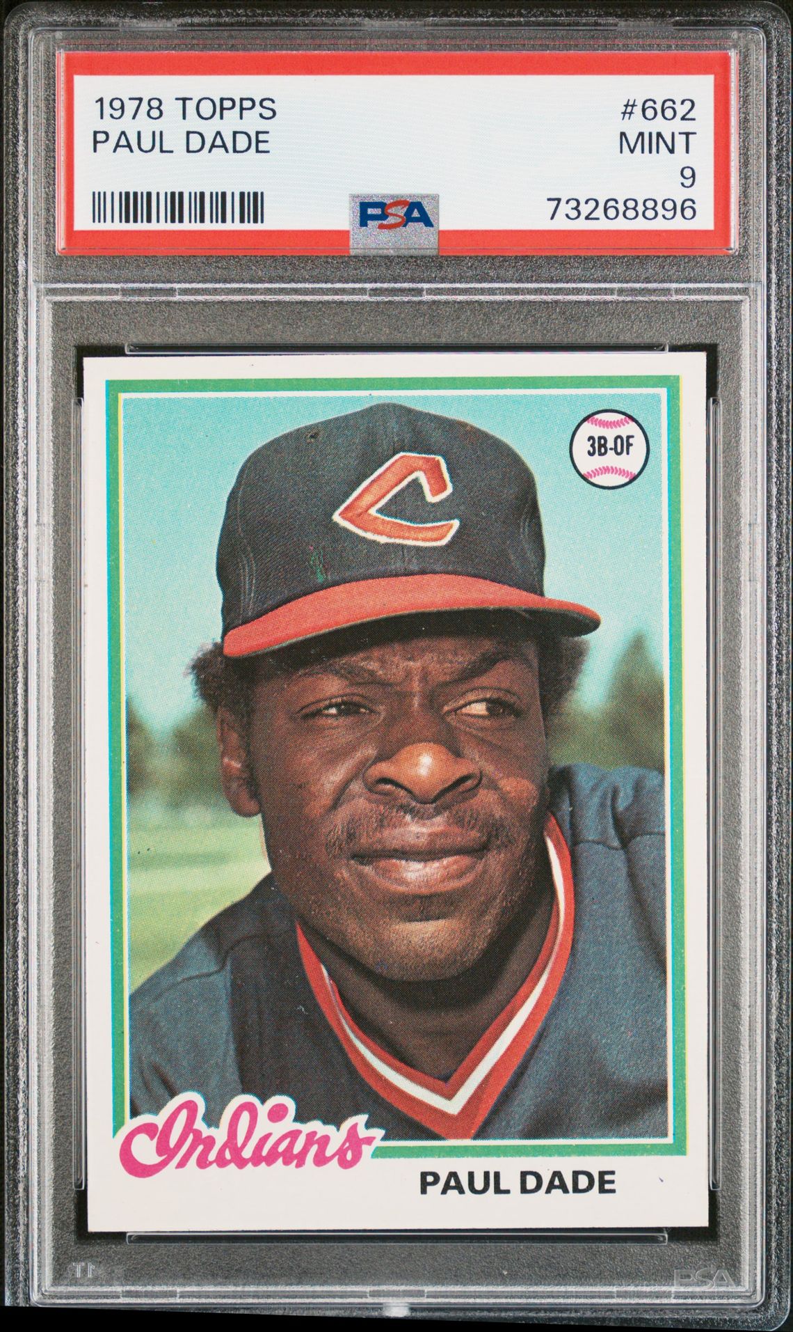 1978 Topps TOPPS #662 Paul Dade front