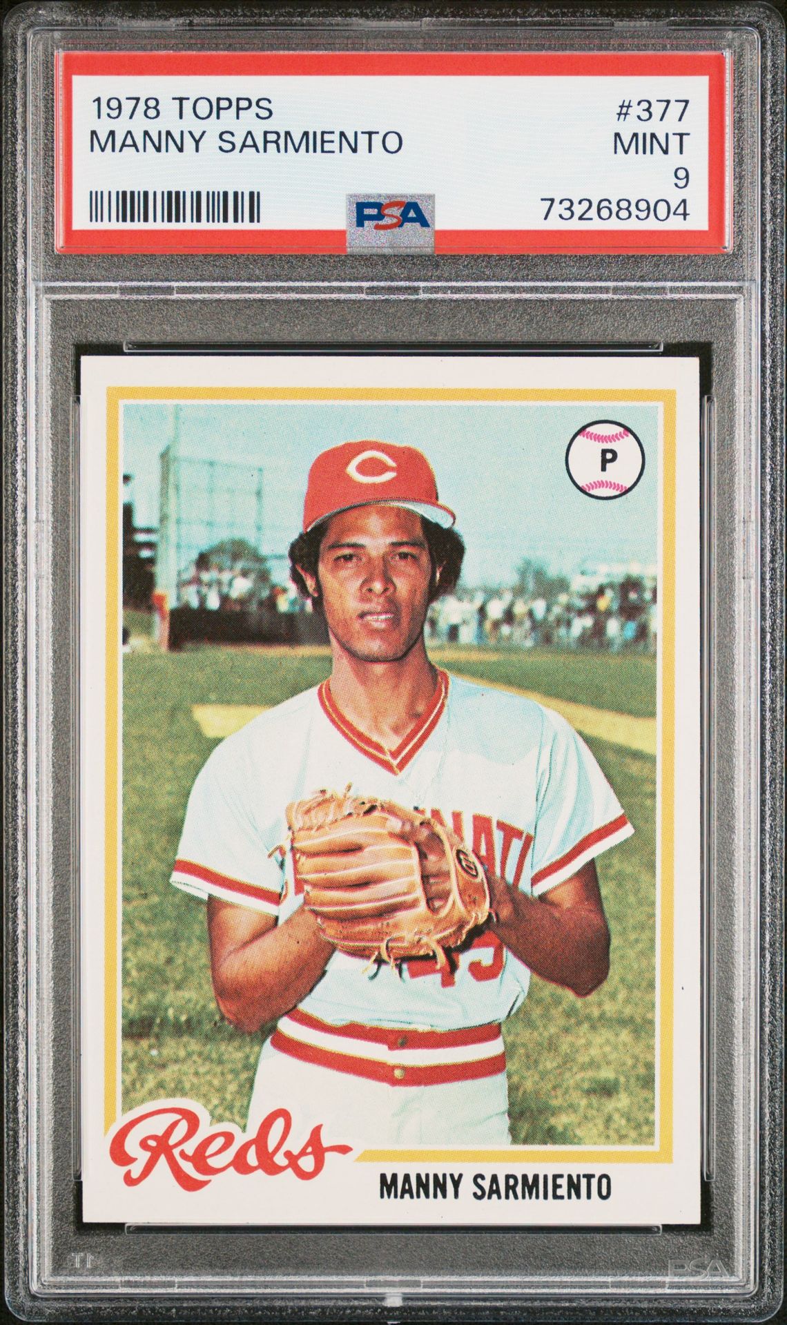 1978 Topps TOPPS #377 Manny Sarmiento front