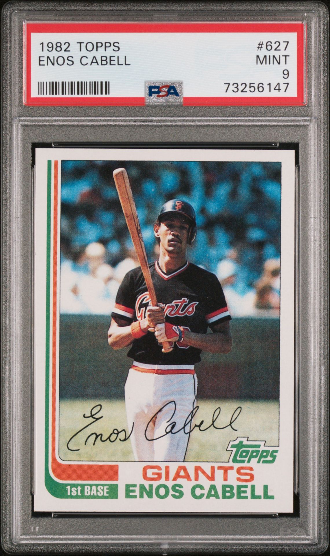 1982 Topps TOPPS #627 Enos Cabell front