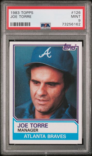 1983 Topps #126 Joe Torre front