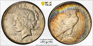 1926-S $1 AU58+