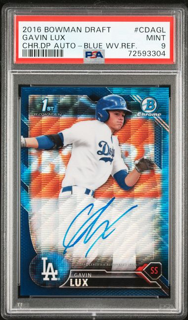 2016 Bowman Draft Chrome Draft Picks Autographs Refractor #CDABD Bobby  Dalbec PSA 9 on Goldin Marketplace