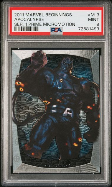 2011 Marvel Marvel Beginnings Series 1 Marvel Prime Micromotion (No Longer Grading) SER. 1 PRIME MICROMOTION #M-3 Apocalypse front