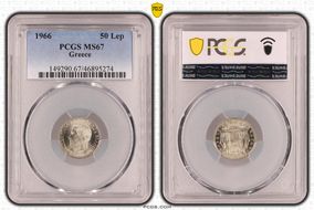 1966 50 Lep MS67