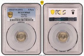 AH1327//4 (1912) 5 Para KM-759 MS65