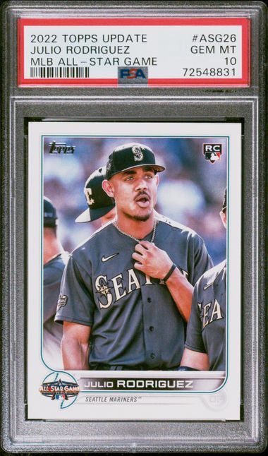 Julio Rodriguez 2023 Bowman Base Card #96 Seattle Mariners