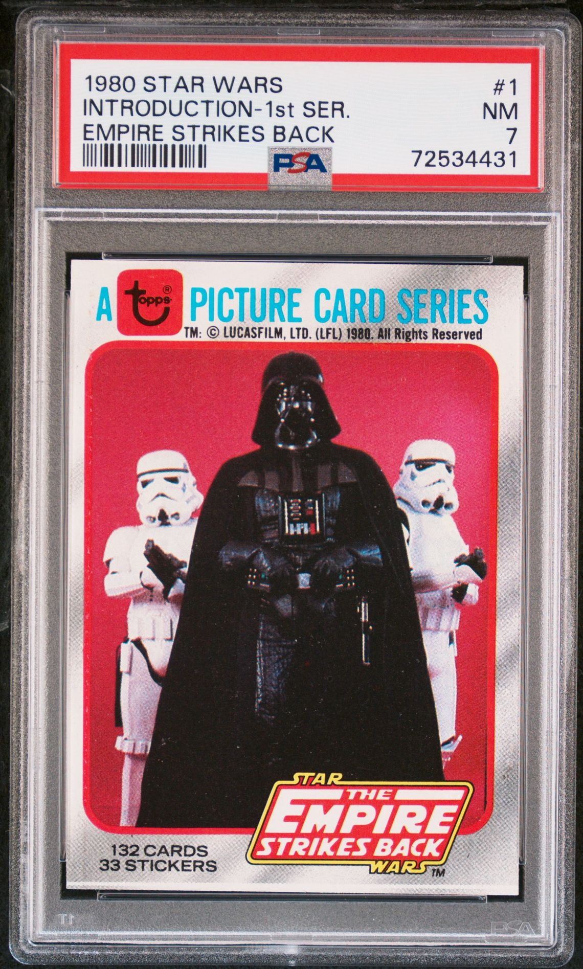 1980 Star Wars STAR WARS EMPIRE STRIKES BACK #1 Introduction-1st Ser. front