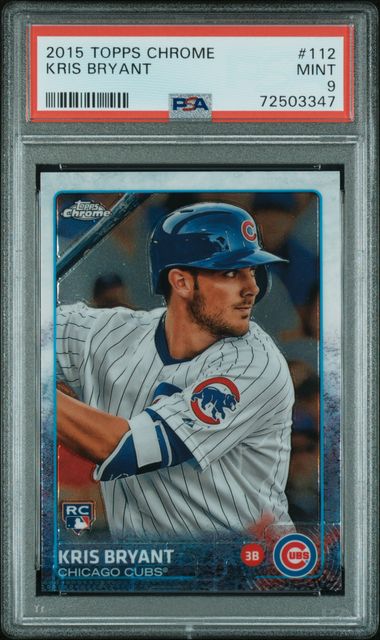 2015 Topps Topps Chrome #112 Bryant front