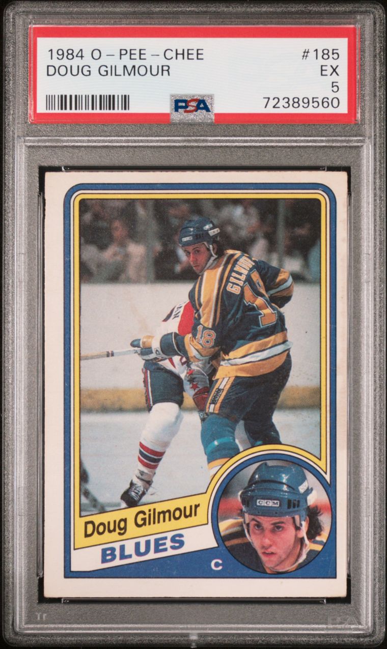 Front of Doug Gilmour Card