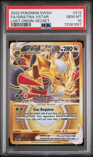 Giratina VSTAR #212 Prices, Pokemon Lost Origin